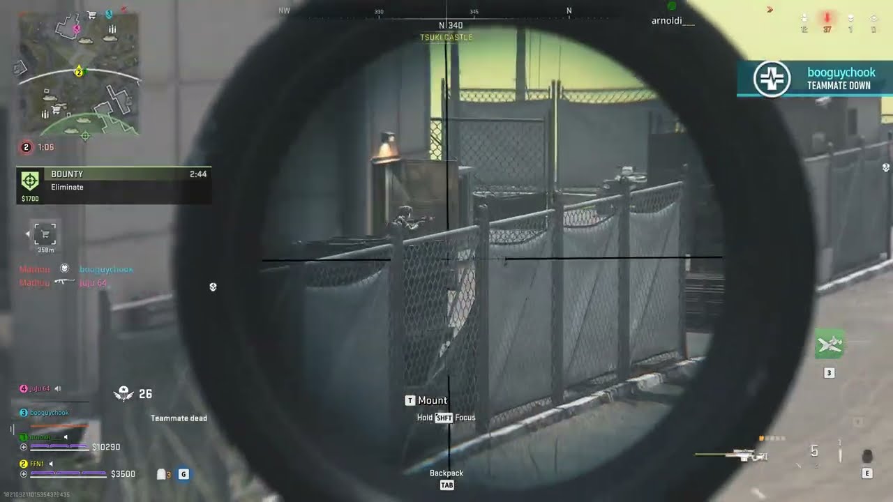 French Guy Rages Turns Into Darth Vader and Hits Sniper Kill (Warzone 2.0)