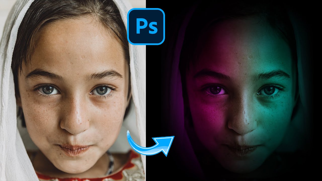[EASY] Neon Light Effect in Photoshop