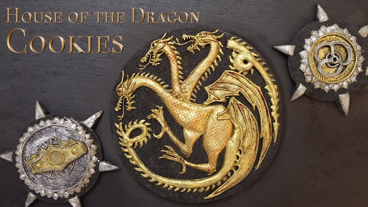 House of the Dragon Cookies | Icing Cookies