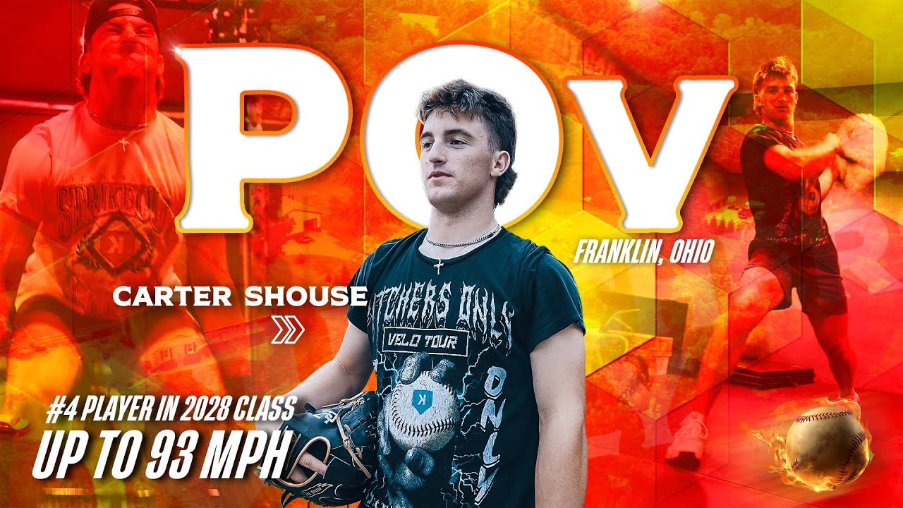 Carter Shouse throws 93 MPH, squats 575 LBS...and he's ONLY 15