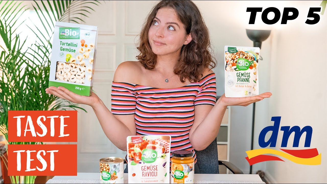 VEGANE FERTIGPRODUKTE BEI DM | TASTE TEST *fertig in unter 5 Minuten*