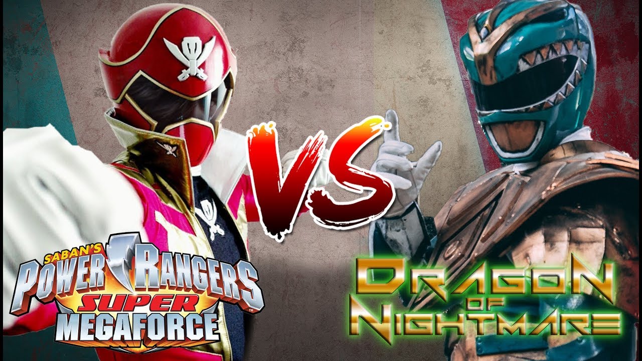 Green Ranger 🆚 Super Megaforce Red Part 1