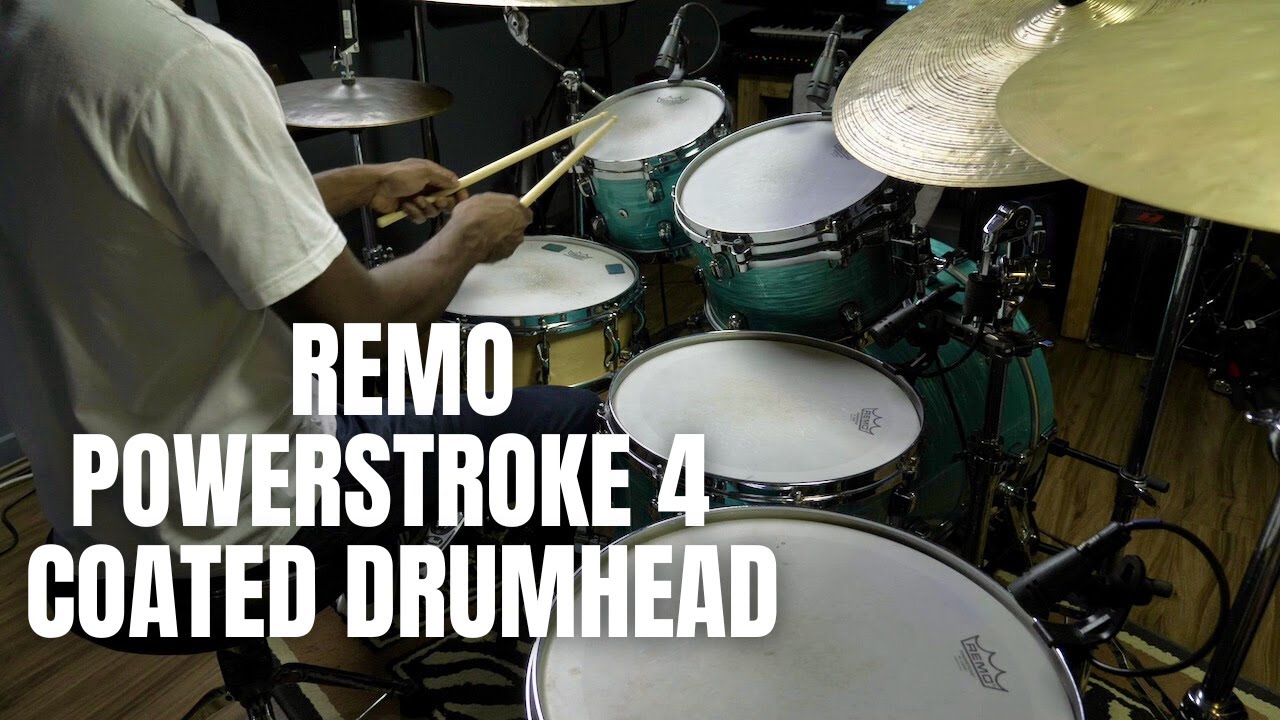 Remo Powerstroke 4 (P4) Coated Drumhead | Sound Check