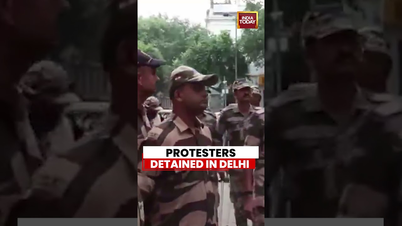 Delhi: Students Protest UGC Equity Regulations, Detained By Police | Protest