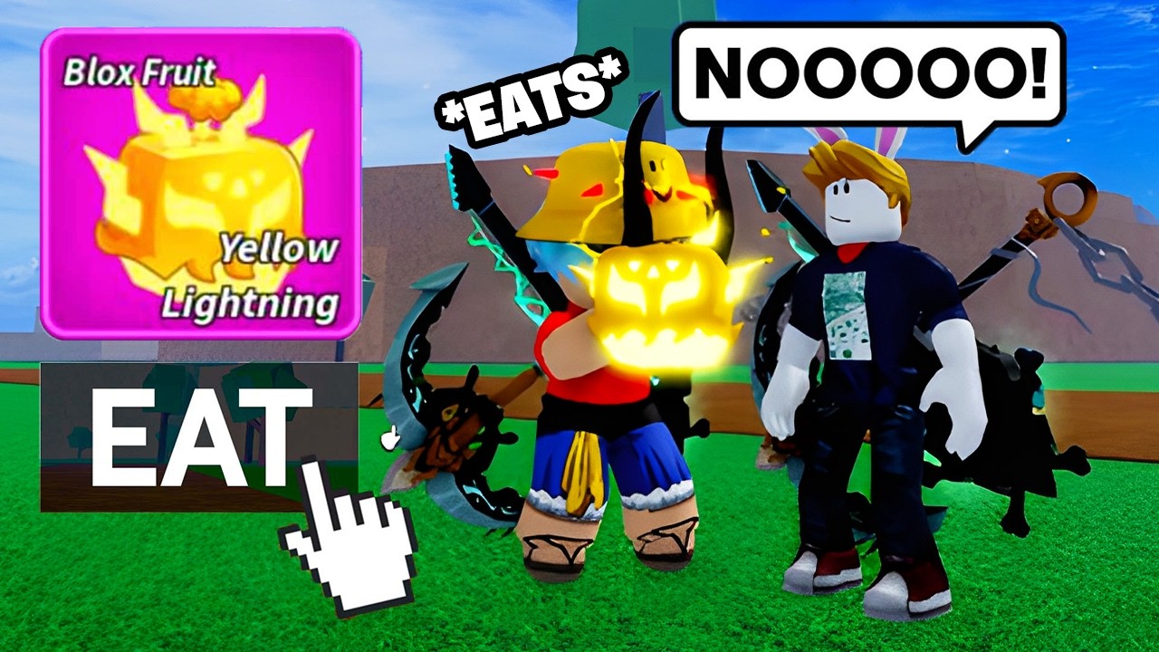 Eating the RAREST Blox Fruits in Front of SCAMMERS