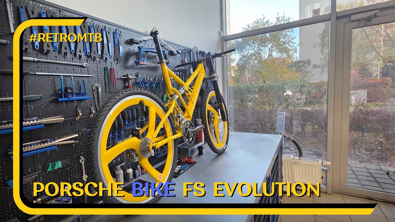 Porsche Bike FS Evolution #retromtb