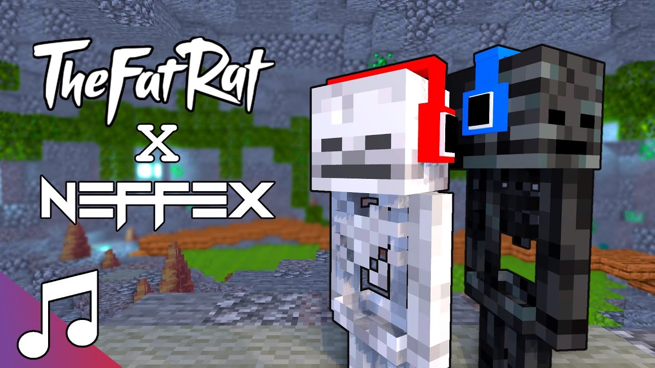 Skeleton DUO TheFatRat & NEFFEX - Back One Day(Monster School) - A Minecraft Music Video