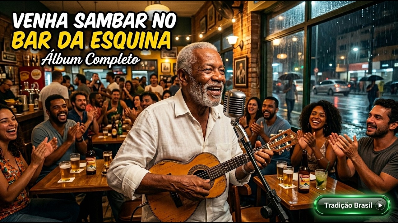 VENHA SAMBAR NO BAR DA ESQUINA — Álbum Completo