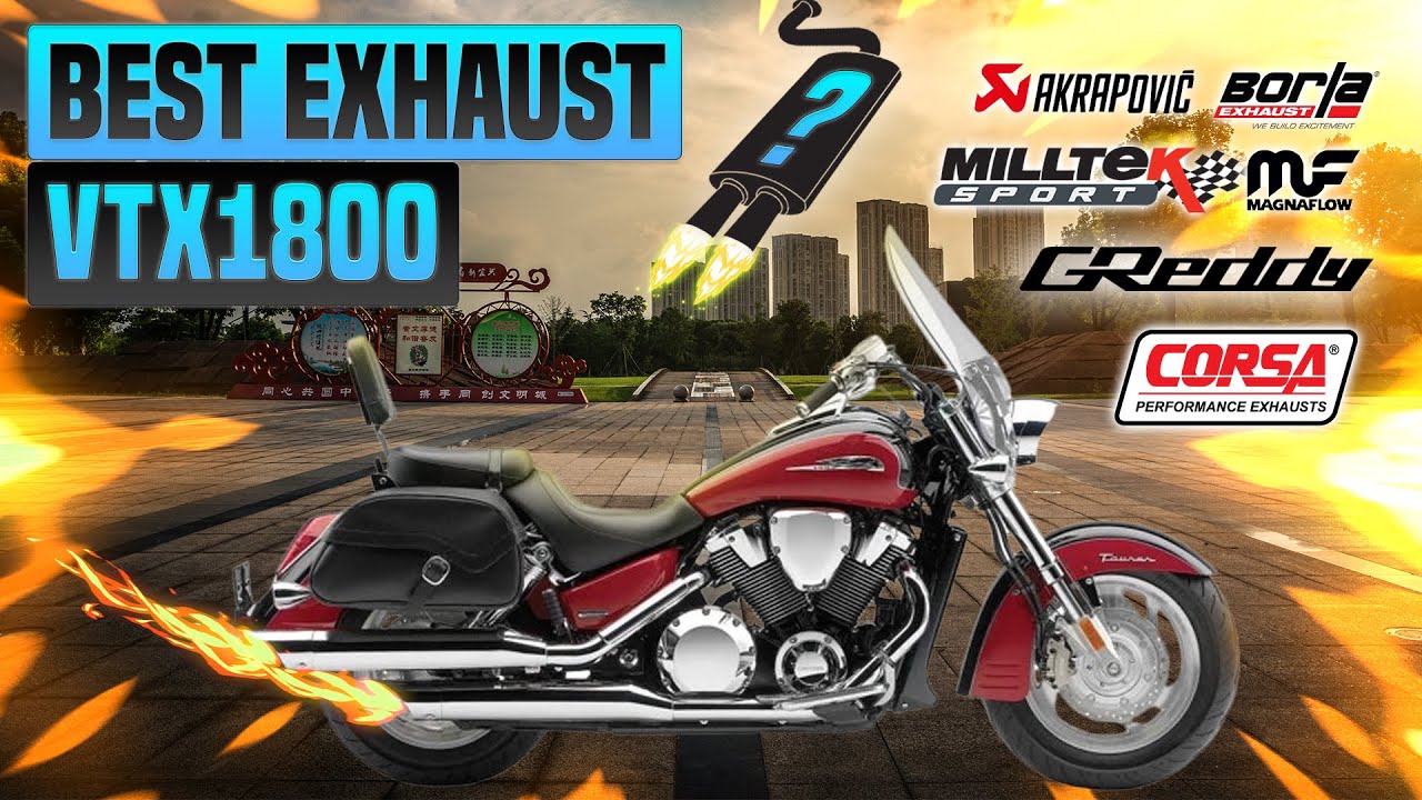 Honda VTX1800 Exhaust Sound🔥Cobra,Freedom Performance,Hard Krome,Jardine,Roadburner,Vance&Hines