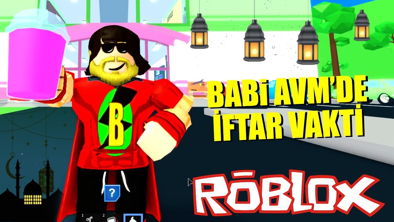 BABİ ALIŞVERİŞ MERKEZİNDE İFTAR VAKTİ 🛍️ Roblox Mall Tycoon