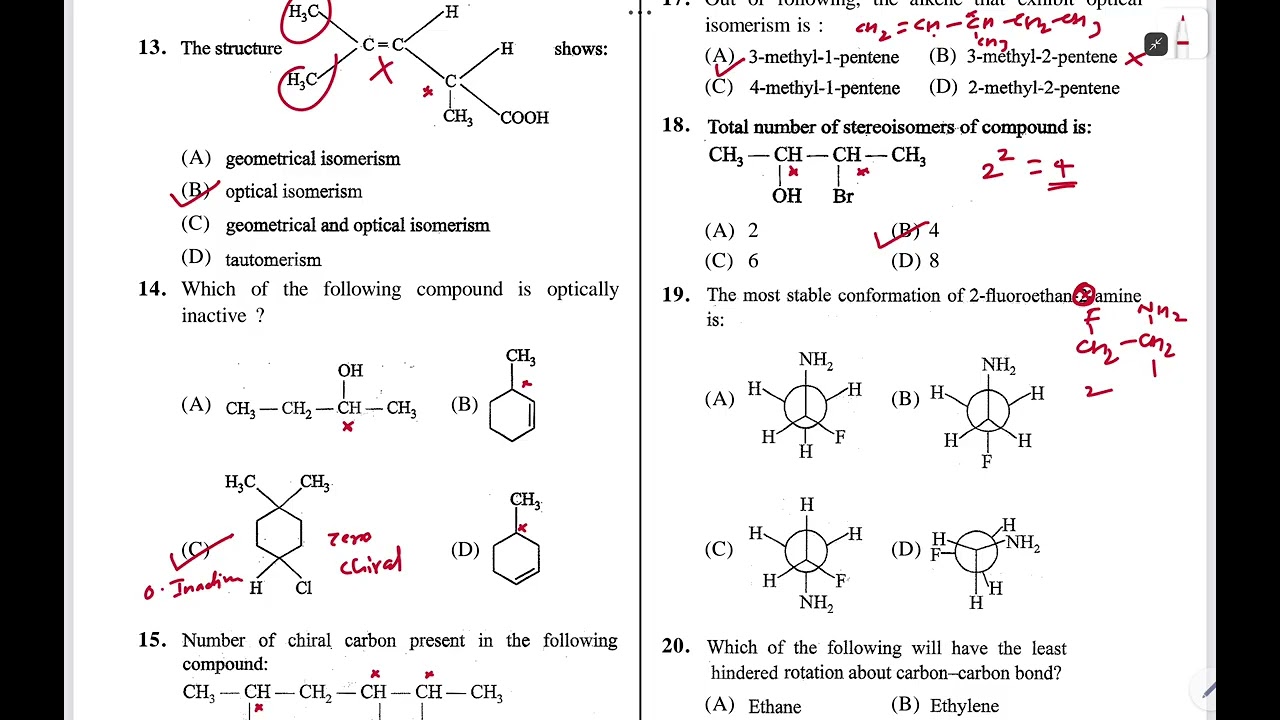 ARCH Learning NEET  2026 Revision Chemistry Solution Day 12