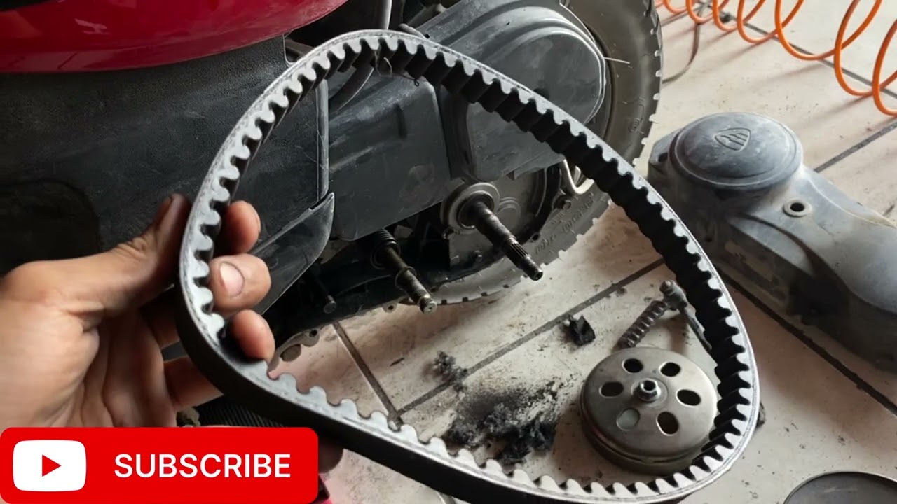 Moto se atascó y se forzaba en subidas…… problemas en CVT