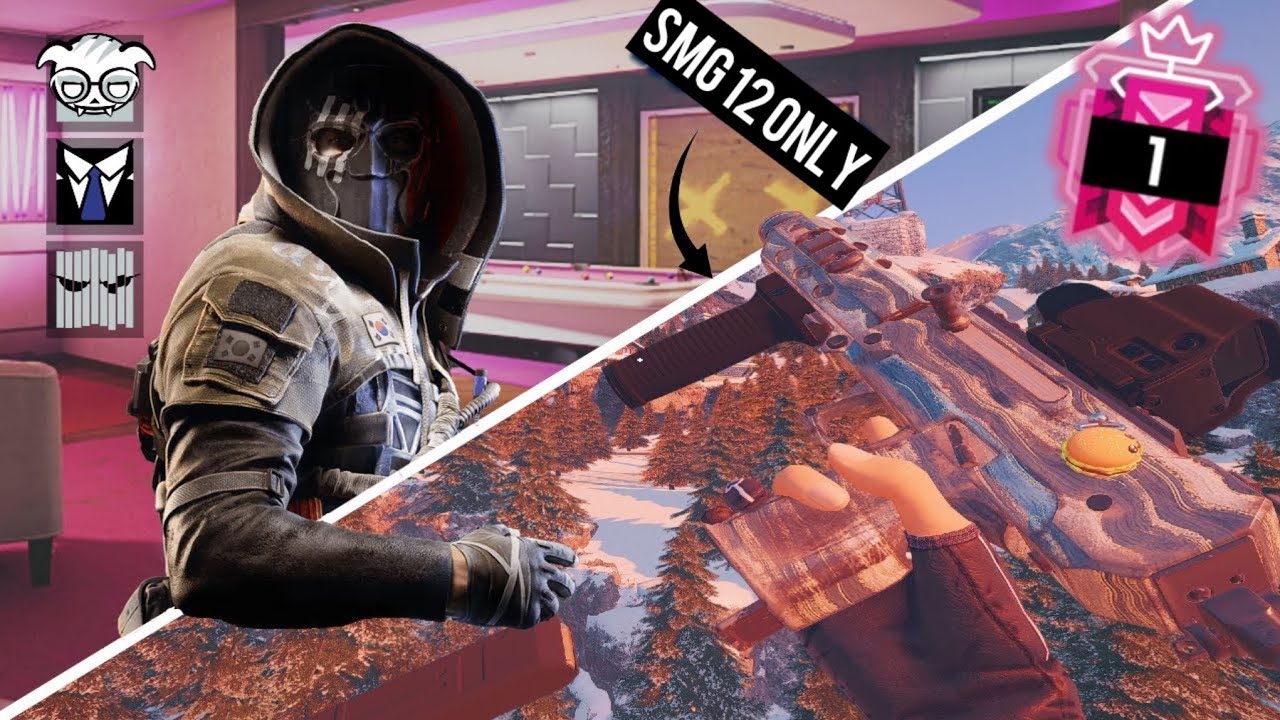 SMG 12 ONLY in CHAMPION RANKED 😳 Can I Still Win? | R6s