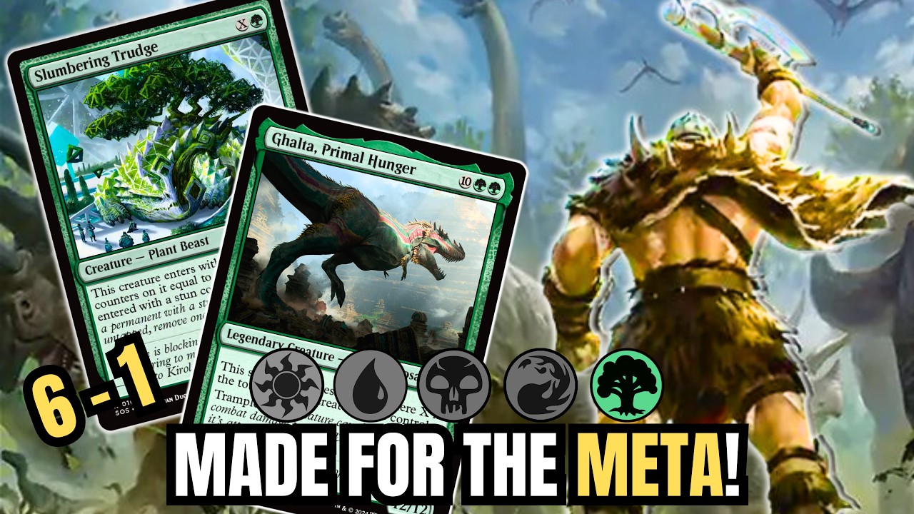 This Mono Green Deck Crushed The Mythic Metagame | MTG Arena Standard