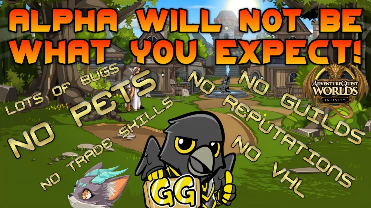 AQW Infinity's Alpha Will NOT Be What You Except!