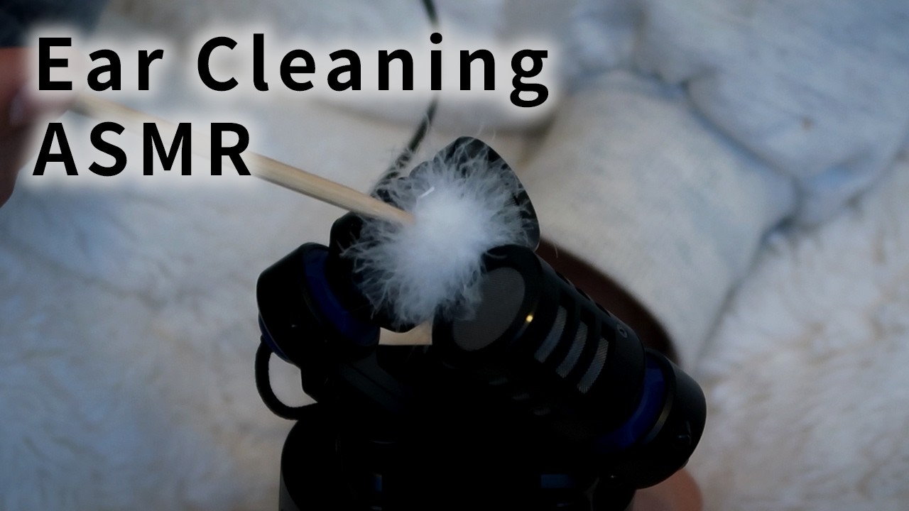 Clean Your Ears While You Sleep🌙| No Talking | 잠이 솔솔 오는 귀청소 ASMR