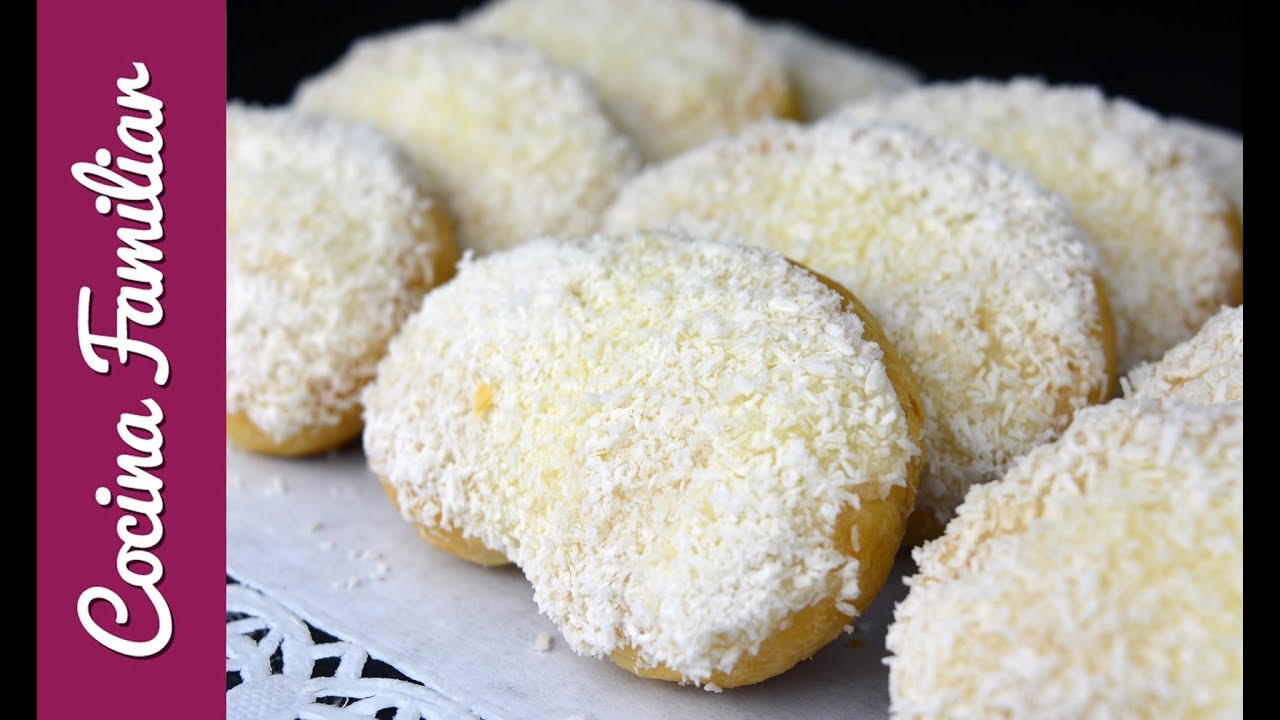Como hacer palmeras de coco caseras | Recetas de Javier Romero