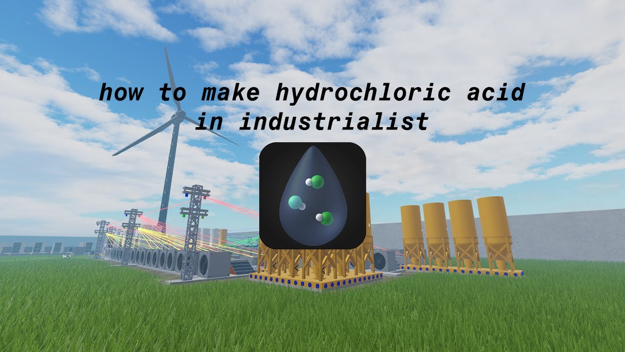 How to make Hydrocloric acid tutorial