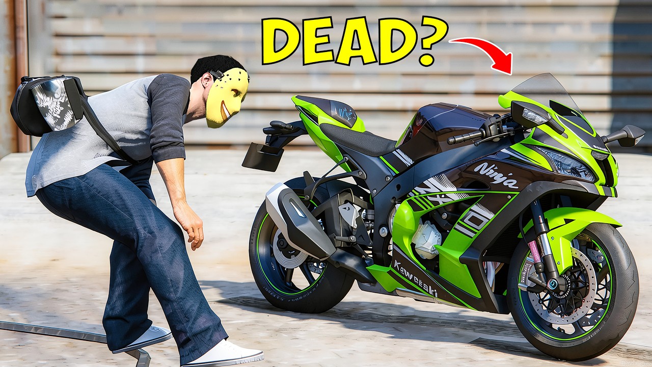 Restoring a Abandoned Kawasaki Ninja ZX-10R sa GTA 5!