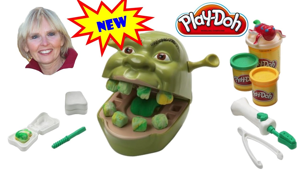 &hearts;&hearts; Play-Doh Shrek 2 Rotten Root Canal