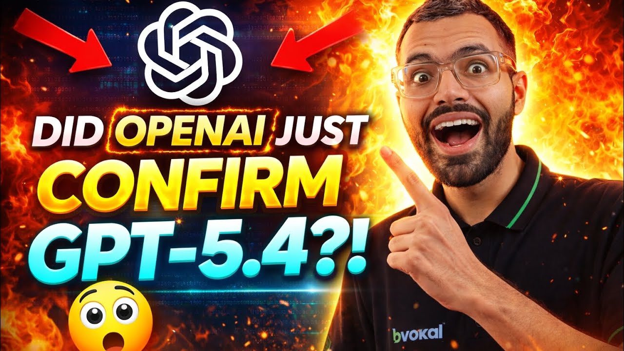 Did OpenAI Just Accidentally Confirm GPT-5.4? 👀