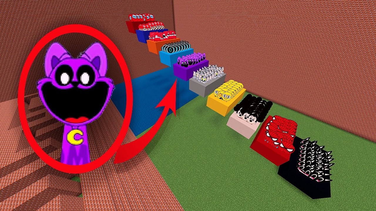 New Incredibox Sprunki Nextbots In Coloured Boxes Minecraft PE Mod Addon