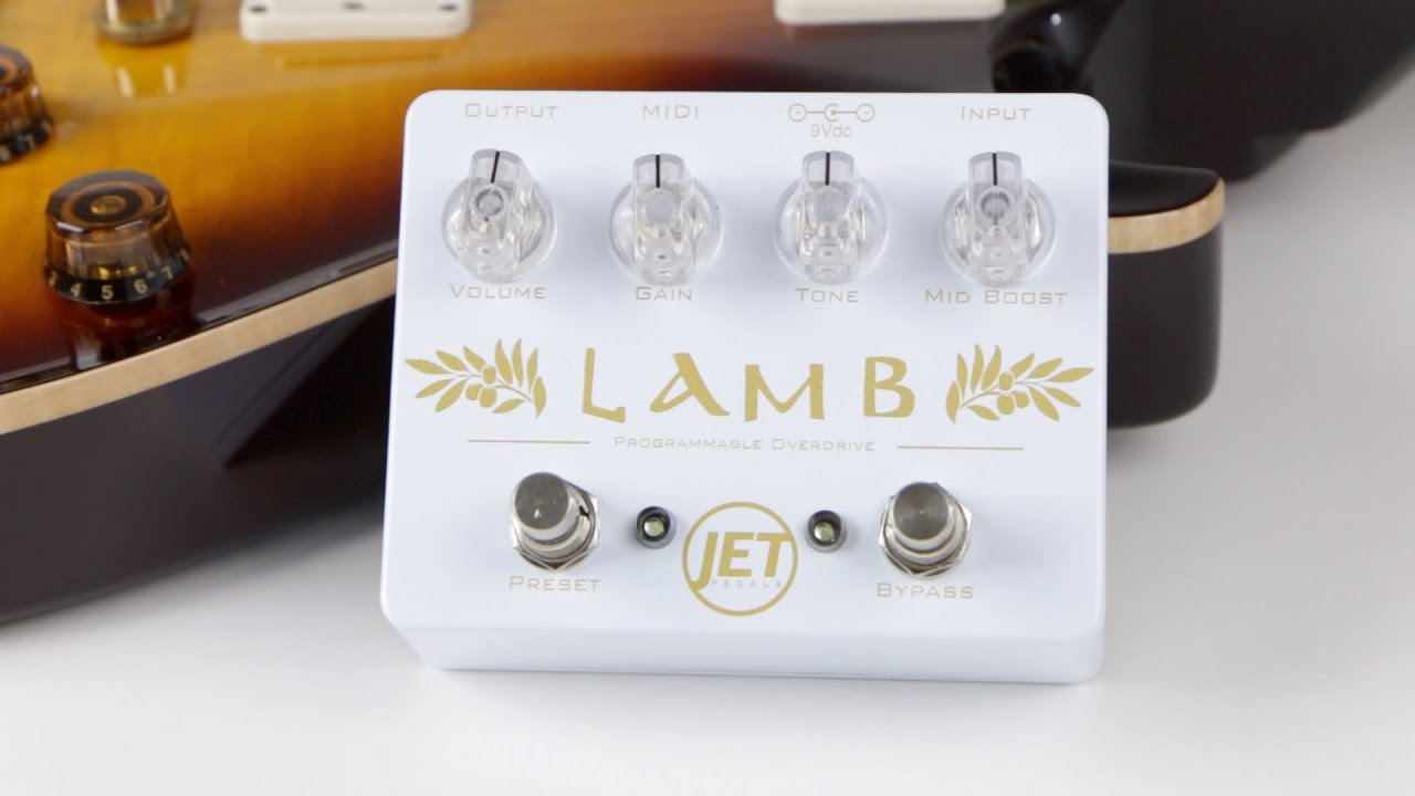 Jet Pedals LAMB Programable Overdrive