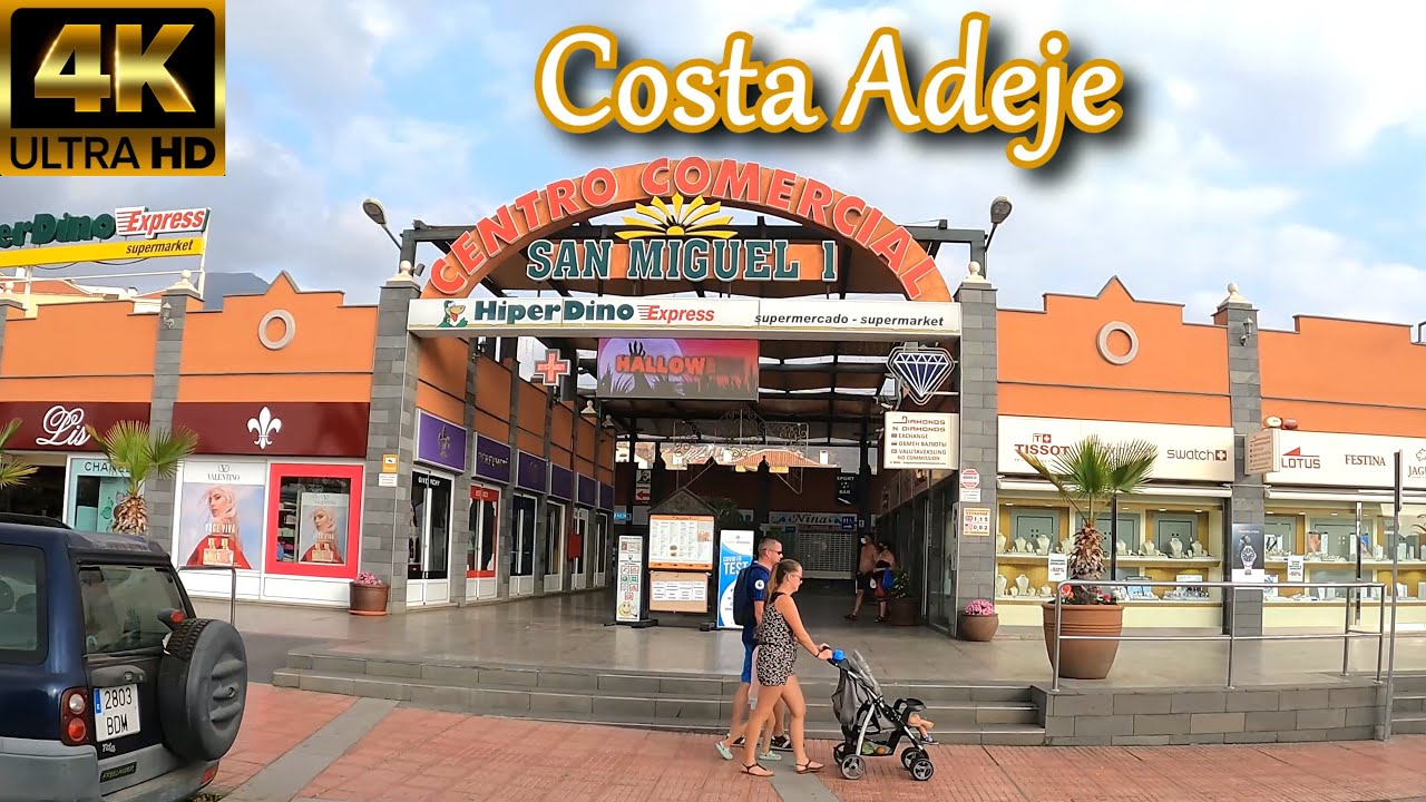 TENERIFE | Costa Adeje [Av. de Bruselas - 03 Nov 2021] 👀 How it looks now? 🤔 | Walking Tour [4K]