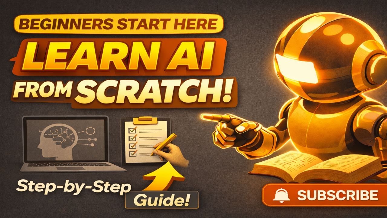 Only Video you need to start with learning AI