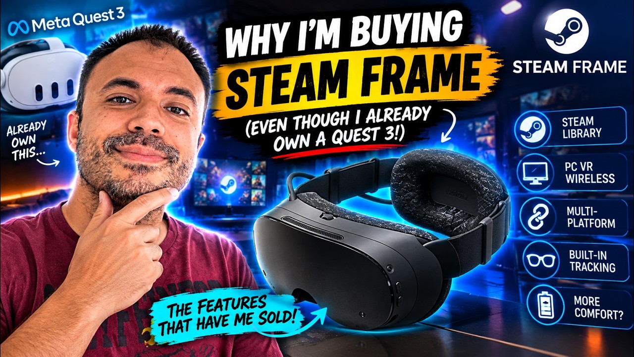 Почему я покупаю Steam Frame, даже имея Meta Quest 3 + Bigscreen Beyond 2