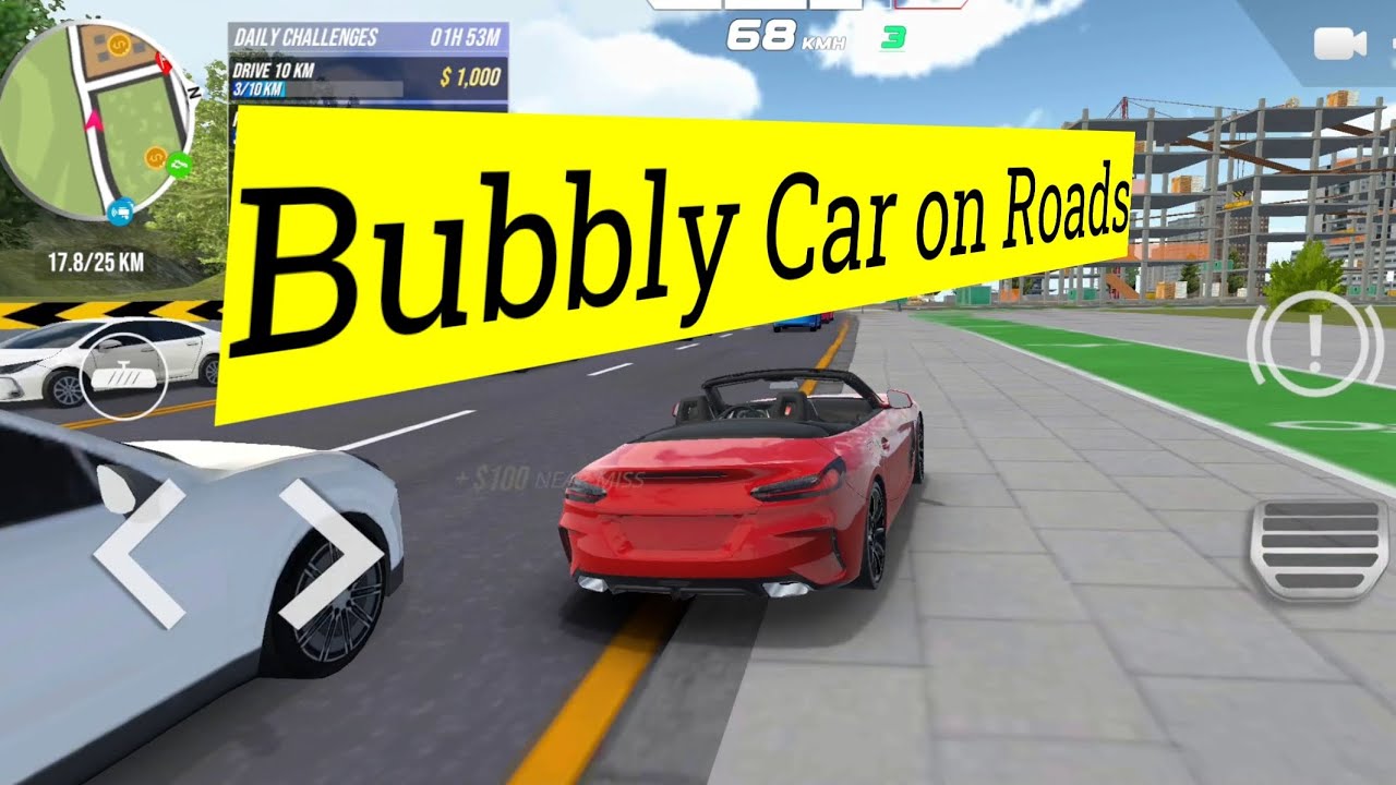 Car Bubble racing
