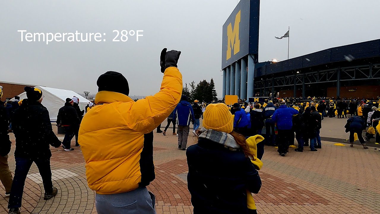 Michigan vs Ohio State 2021 Fan Experience: Big House Atmosphere, Cheers From The Student Section