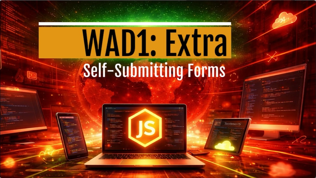 [WAD1 2026 Wk4] Extra: Self-Submitting Forms