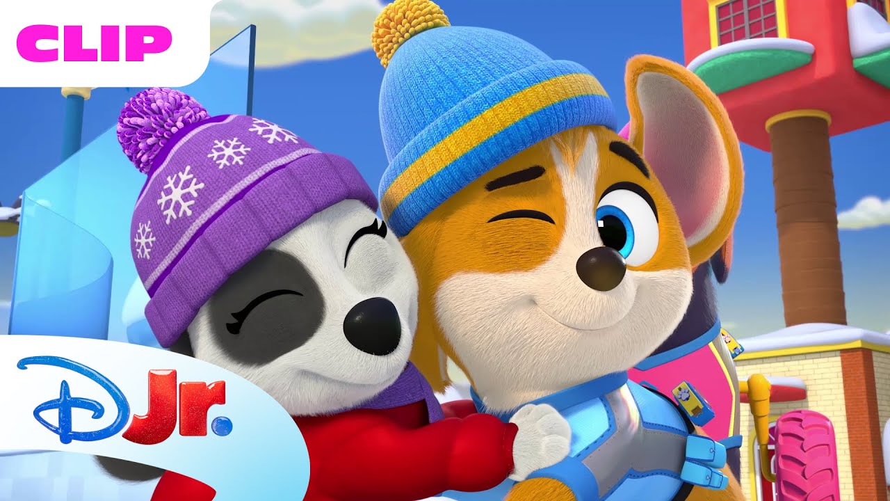 Pups on Ice ⛸️ | Pupstruction 🦺 | Disney Jr. MENA