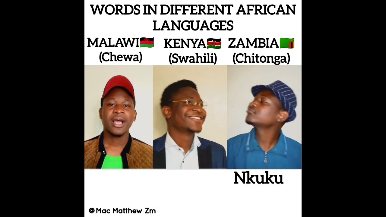 Words in different African languages Episode 3