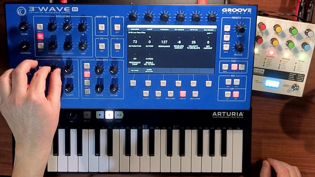 3rd Wave 8M (patch from scratch) sound design adventures