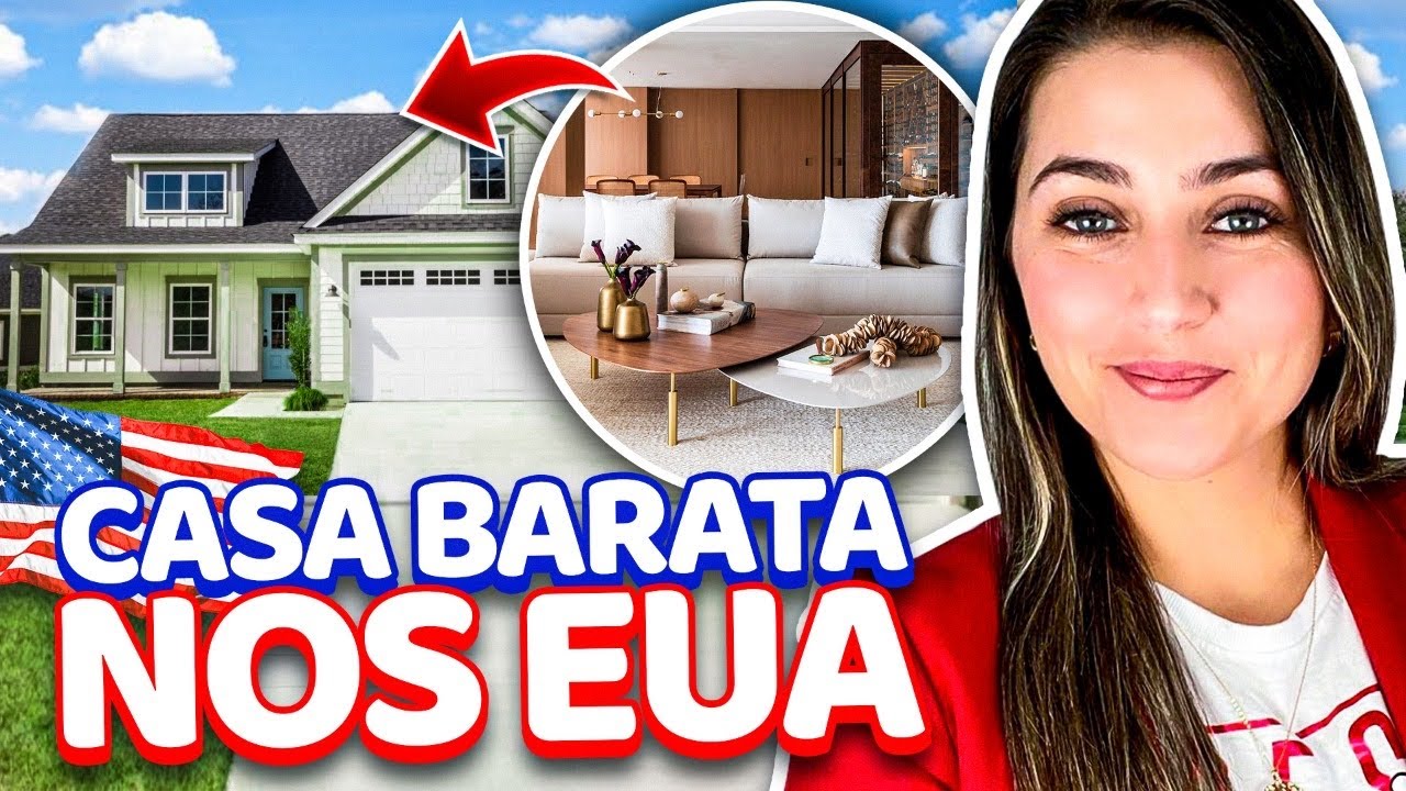 Que SUSTO, o que têm na CASA BARATA dos EUA ?