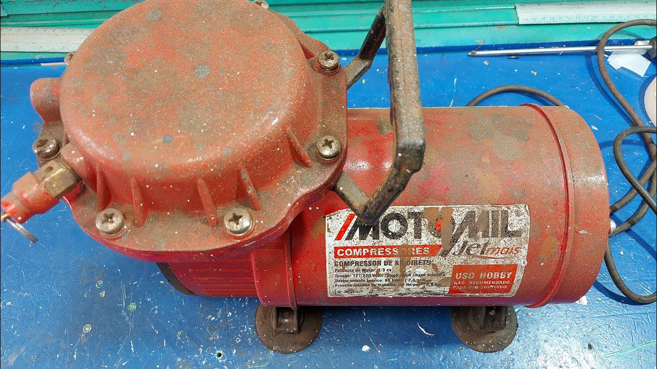 MOTOR COMPRESSOR AR DIRETO COMO REBOBINAR