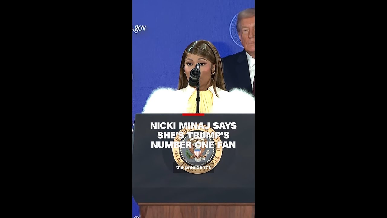 Nicki Minaj says she's Trump's number one fan