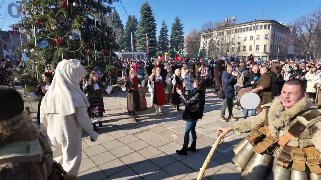 Кукерско шествие на Стефанов ден в Кюстендил