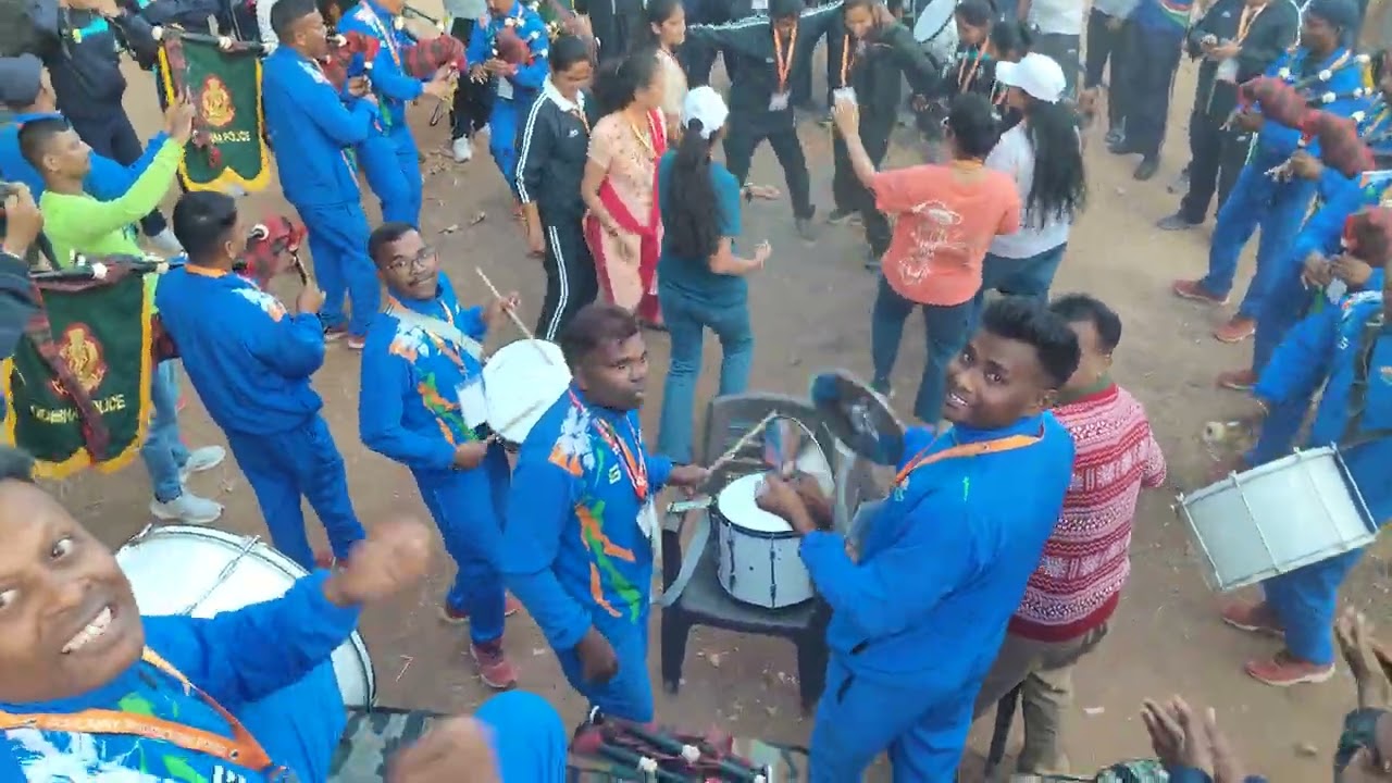 Mohni song played by odisha police pipe band team at Secunderabad 