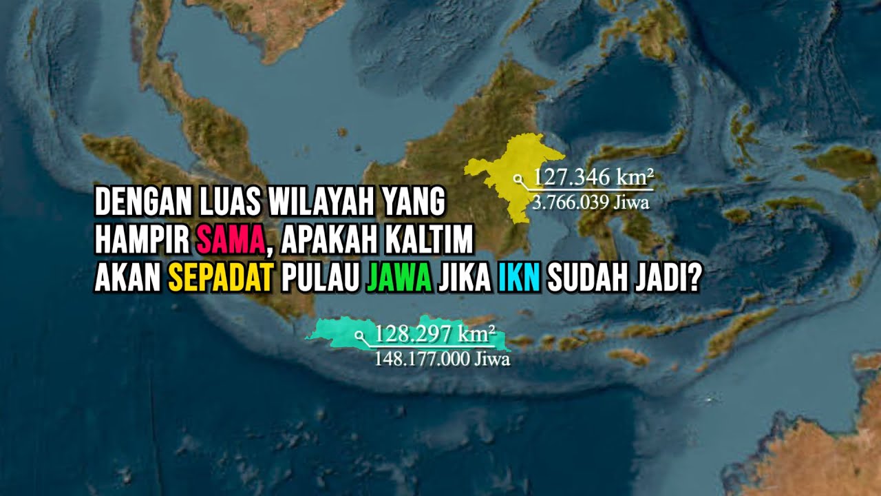 Geography and Demography of East Kalimantan in Detail