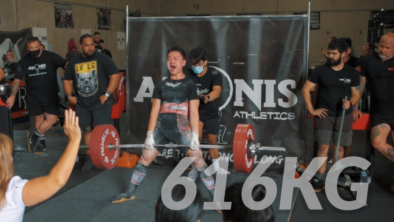 Yuki Kashima - 616kg at 65.90kg - IPF worlds qualifier 2022