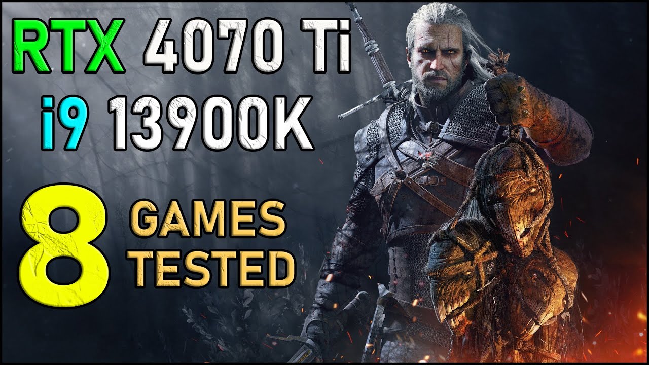 RTX 4070 Ti + i9-13900K | Test in 8 Games at 1440p | ULTRA Settings | Tech MK