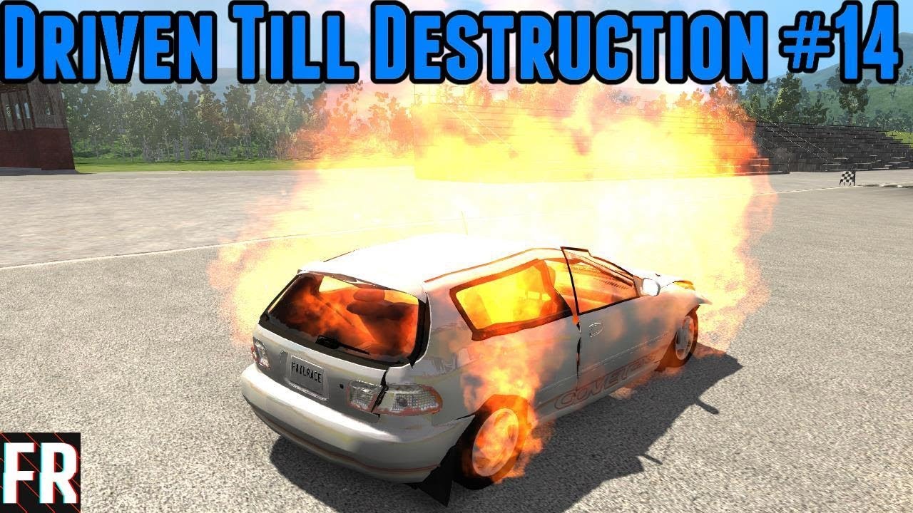 BeamNG Drive - Driven Till Destruction - The Endurodrome #14