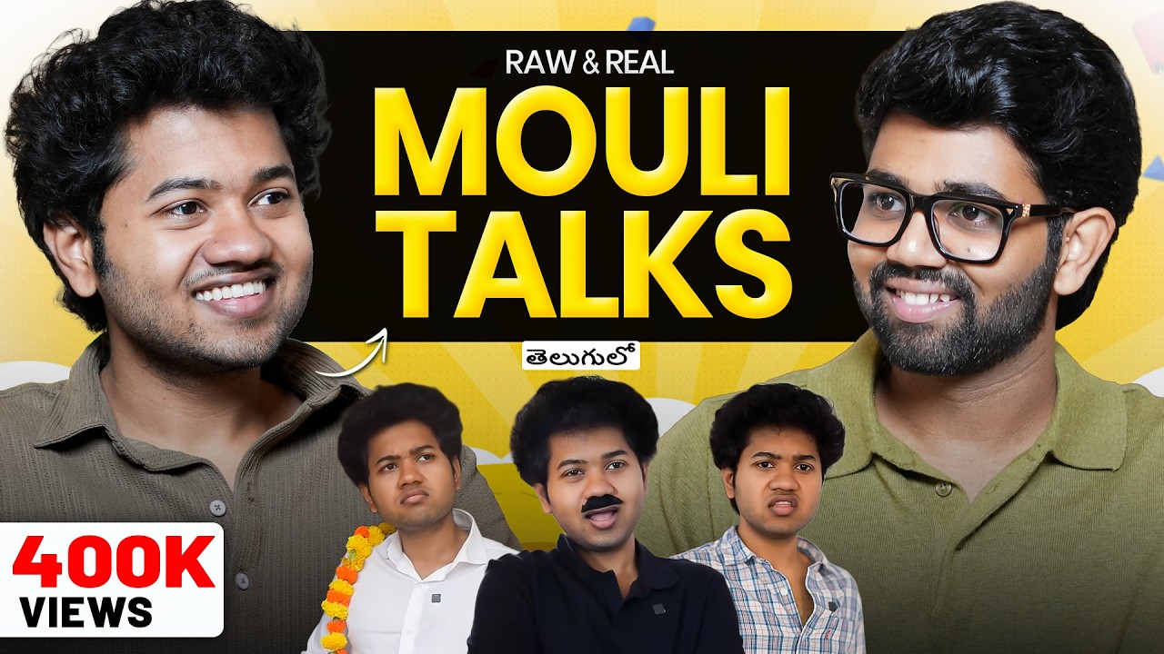 🔥The Untold Story of @MouliTalks  Struggles, Fame & Life Lessons | Telugu Podcast