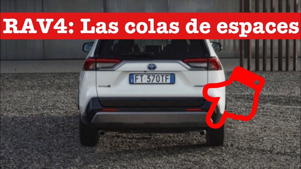 ¿Por qué mis escapes no están alineados? TOYOTA RAV4 2019