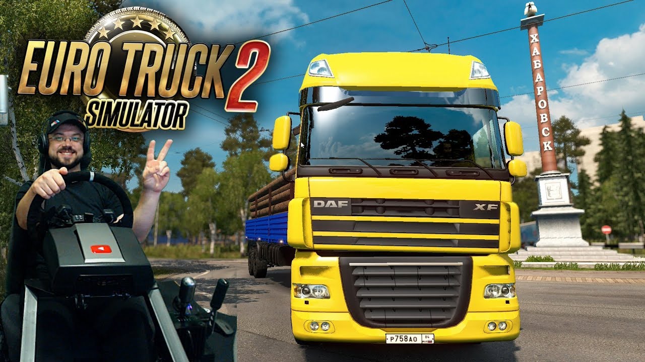 Это Суровая Россия детка - Euro Truck Simulator 2 на руле Fanatec ClubSport