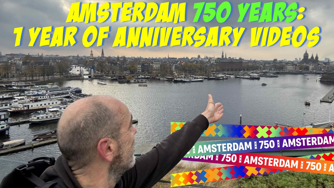 🚴‍♂️🛼A ONE-YEAR LONG TRIBUTE to 750 YEARS of AMSTERDAM