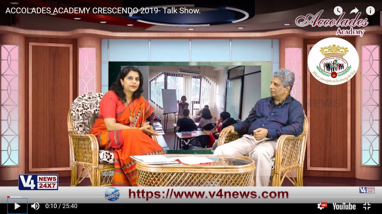 ACCOLADES ACADEMY CRESCENDO 2019 | Discussion With Krishna Prasad Adapa.